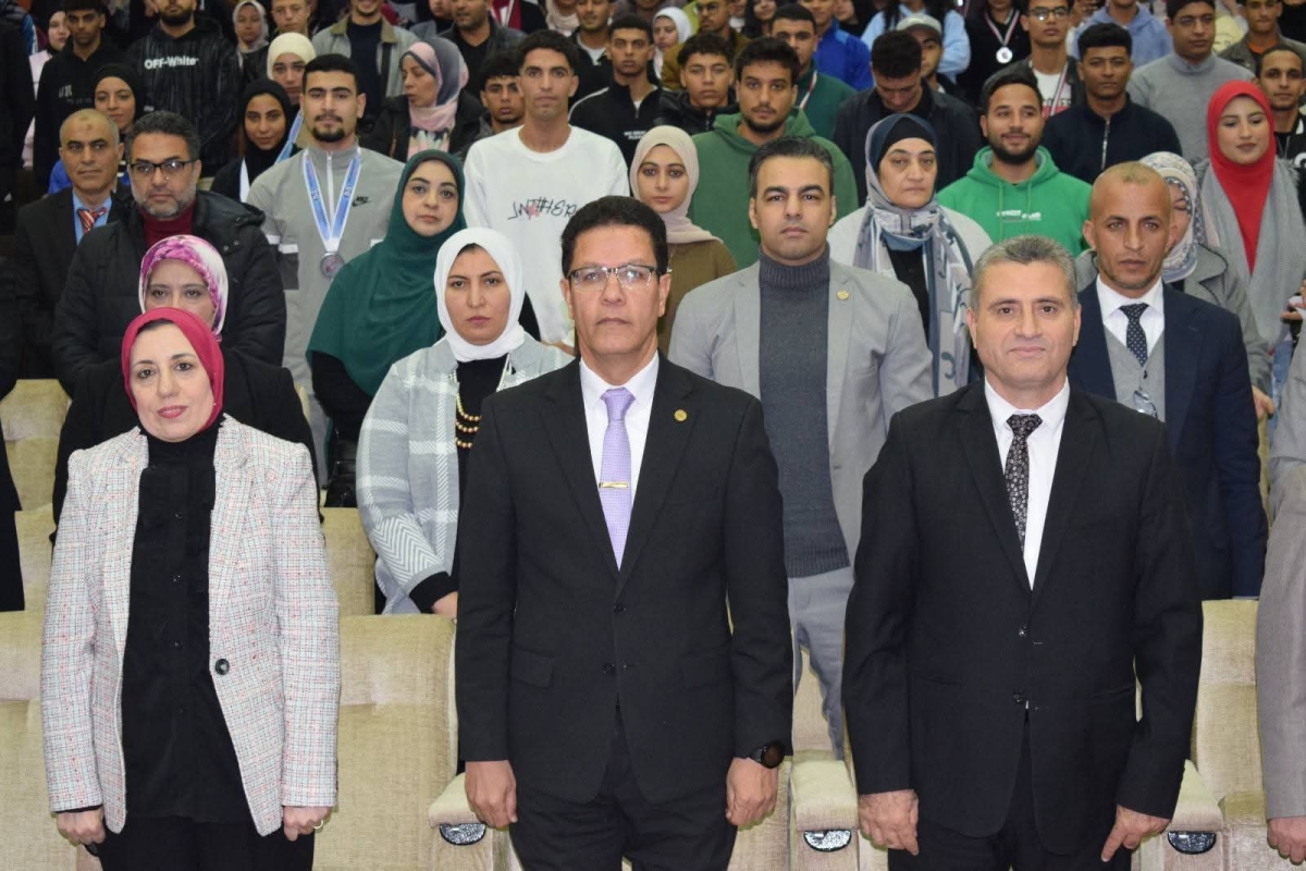 تكريم المبدعين ودعم روح المبادرة والقيادة فى حفل ختام الأنشطة الطلابية بجامعة بنها